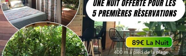 LA Maréale bungalow /Gite / Séjours SAINTE-ANNE Guadeloupe